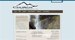 Desktop Screenshot of churchofthemountains.com